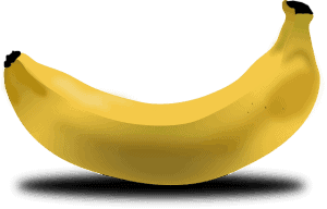 Banaan in je oor